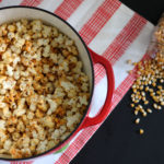 Smoky Chili Flavored Popcorn | Dietitian Debbie Dishes