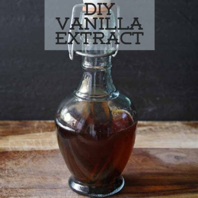 DIY Homemade Vanilla Extract