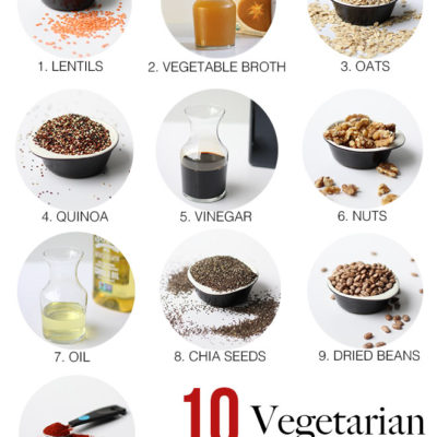 10 Essential Vegetarian Pantry Staples
