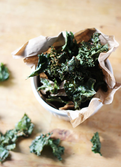 Herby Kale Chips | Dietitian Debbie Dishes