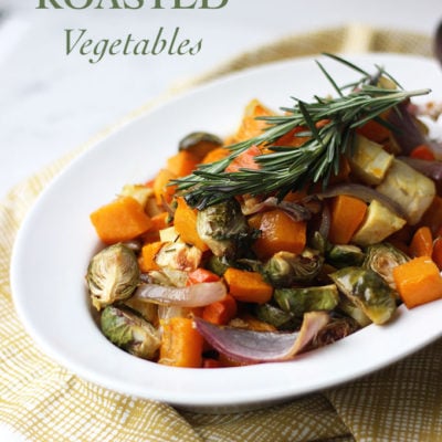 Rosemary Roasted Vegetables | Dietitian Debbie Dishes