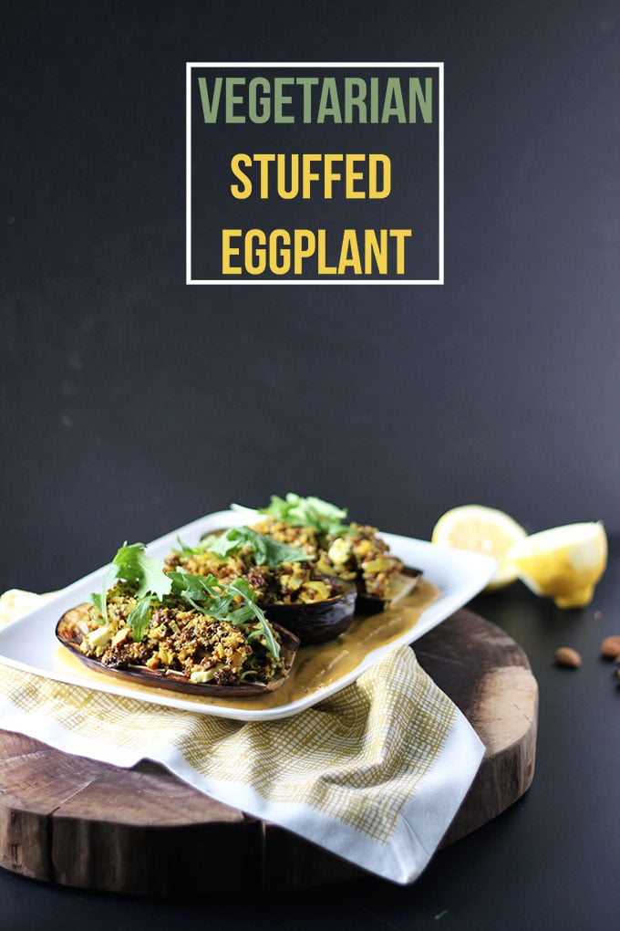 vegetarian stuffed eggplant recipes