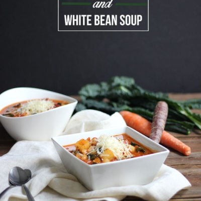 Hearty Vegetable and White Bean Soup | Dietitian Debbie