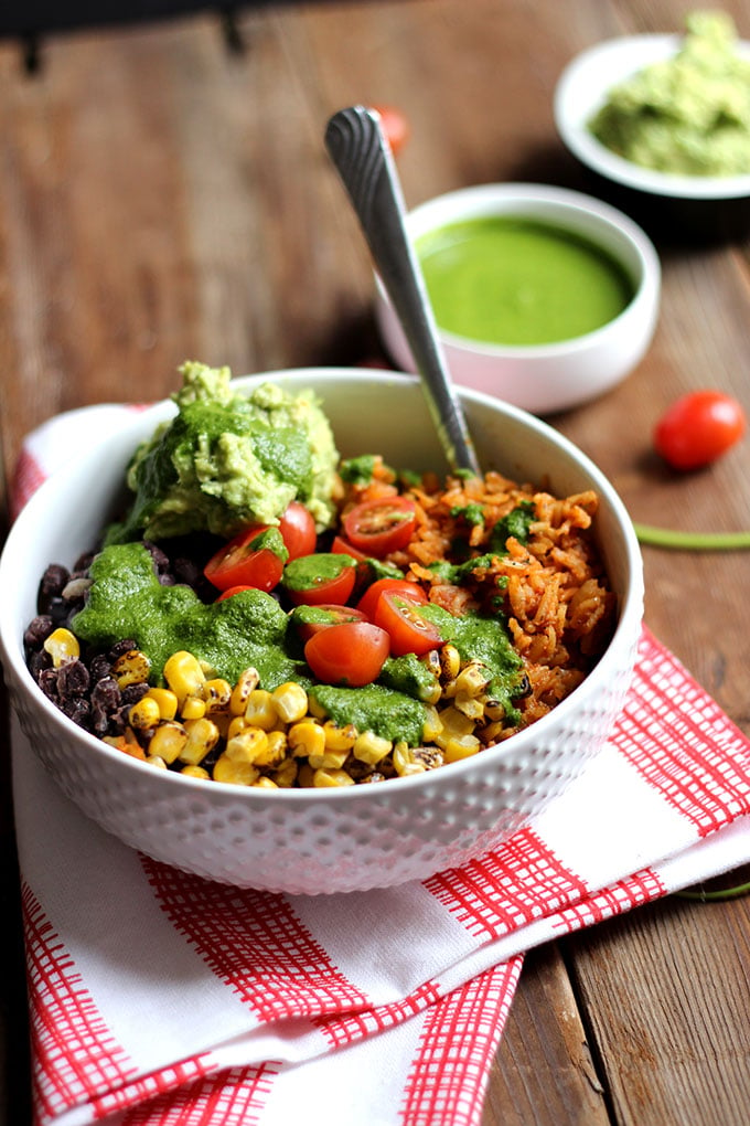 Vegan Burrito Bowl | Dietitian Debbie Dishes