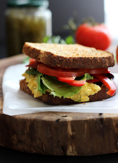 #Vegan Tofu Egg Salad | Dietitian Debbie
