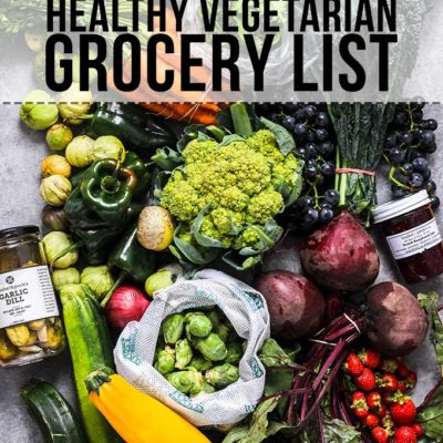 Healthy Vegetarian Grocery List