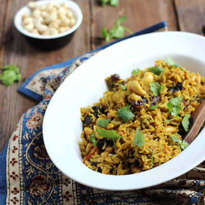 #Vegan #Glutenfree Indian Spiced Brown Rice | Dietitian Debbie