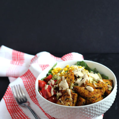 Vegan Curry Tempeh Salad | Dietitian Debbie Dishes