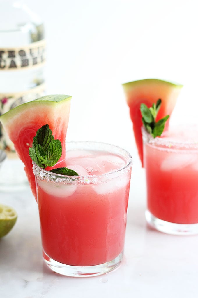 Cucumber Watermelon Margarita