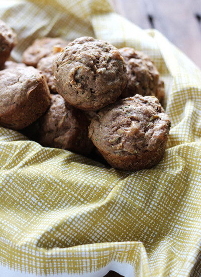 Vegan Zucchini Muffins | Dietitian Debbie Dishes