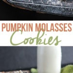 Pumpkin Molasses Cookies
