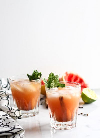 Spiced Grapefruit and Rum Cocktail 2