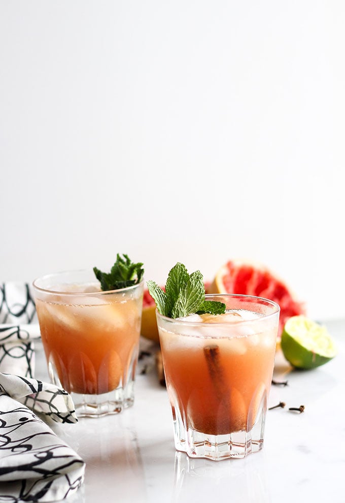 Spiced Grapefruit and Rum Cocktail 2