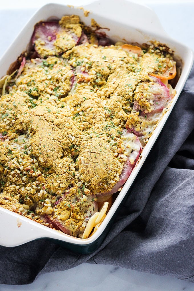 Vegan Root Vegetable Gratin 2