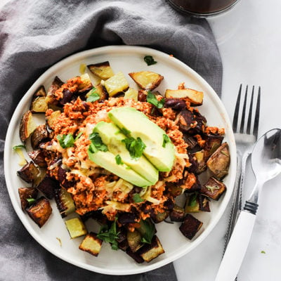 Vegan Mexican Breakfast Scramble