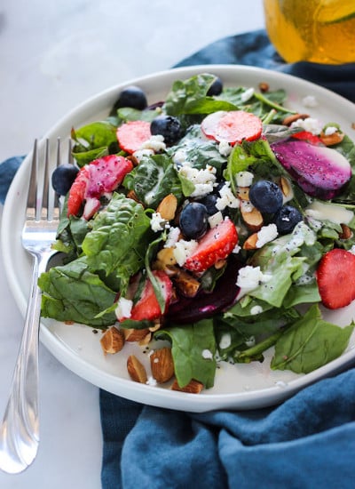 Berry and Beet Salad with Poppseed Dressing 2