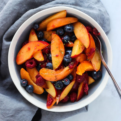 Apricot, Berry, and Nectarine Fruit Salad