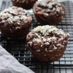 Vegan Double Chocolate Zucchini Muffins 2