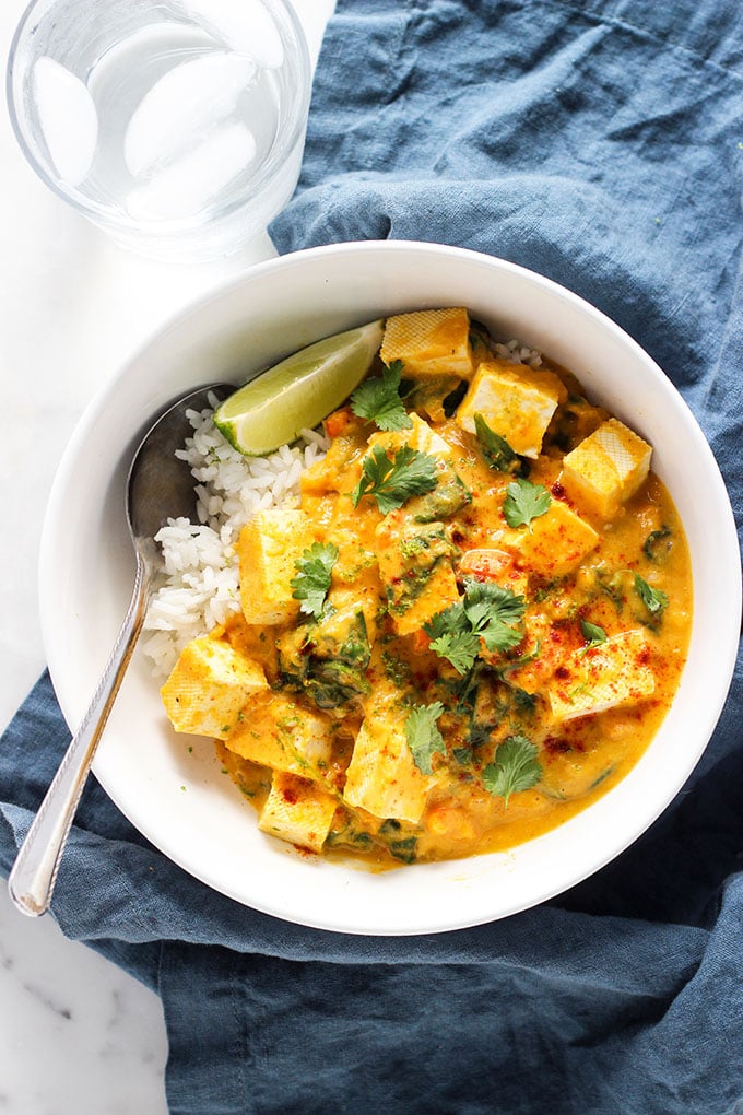 Easy Tofu Pumpkin Tofu | Vegan, Vegetarian, 30 Minutes or Less