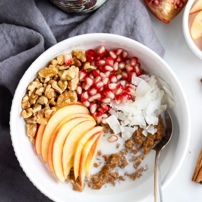 #AD - Chai Spiced Oatmeal sweetened with Truvia Nectar