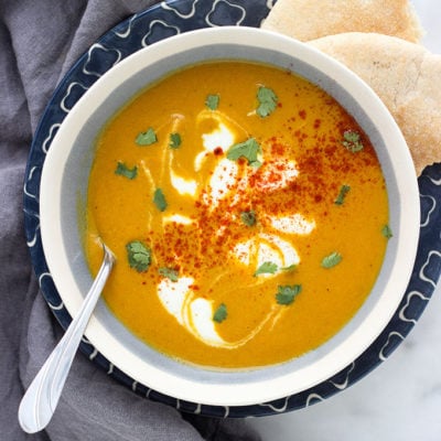 Vegan Creamy Carrot Soup