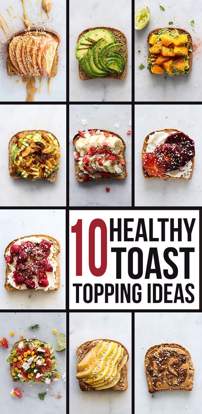 50 Toppings for Toast - HOORAH to Health