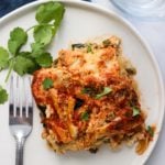 Vegan Spinach and Mushroom Lasagna