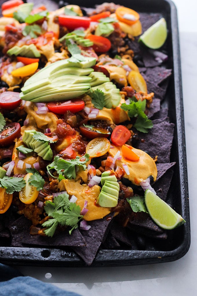 Vegan Tempeh Nachos 2