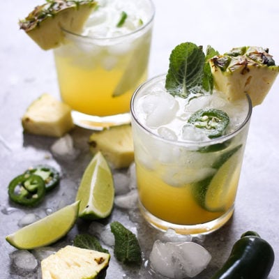 Pineapple Jalapeno Mojito