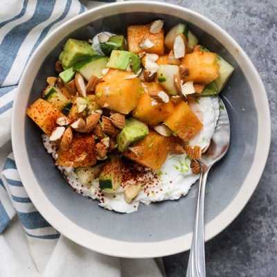 Cucumber Cantaloupe Bowl