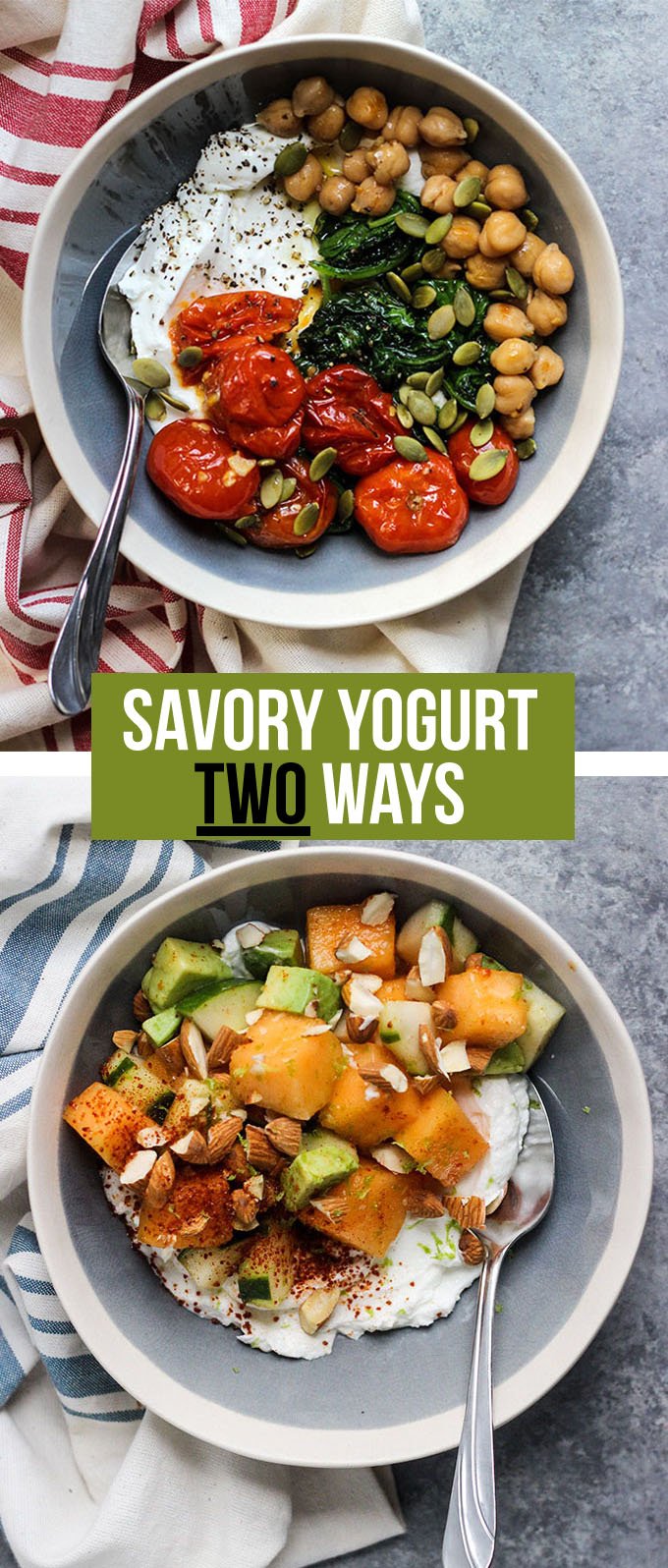 Savory Yogurt 2 Ways