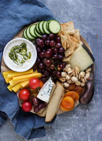 Vegetarian Cheese Board for Two | Perfect for a date night in!