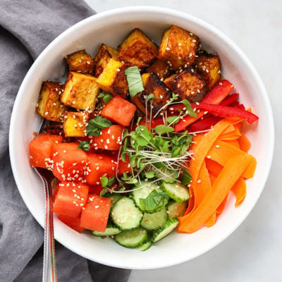 Vegan Watermelon Poke Bowl 2