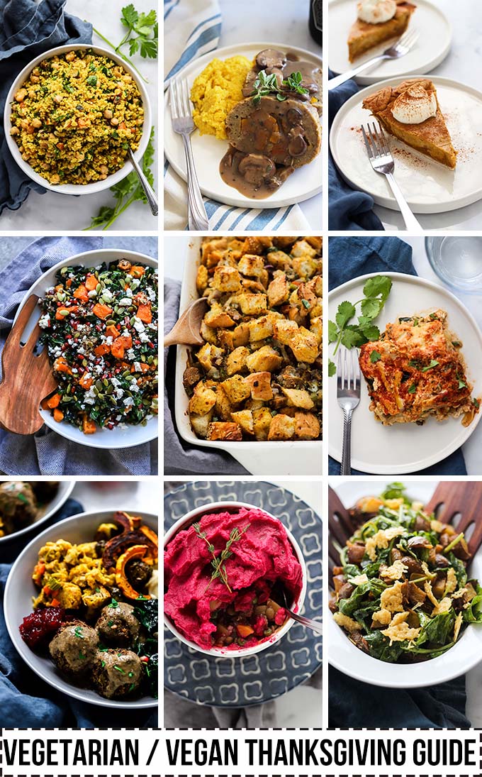 Vegan and Vegetarian Friendly Thanksgiving Guide - Dietitian Debbie Dishes
