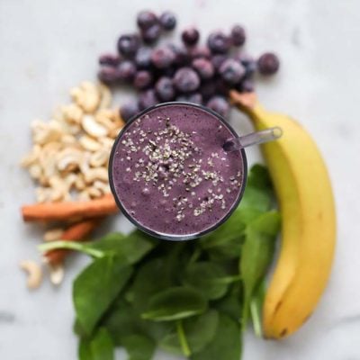 Blueberry Cashew Smoothie