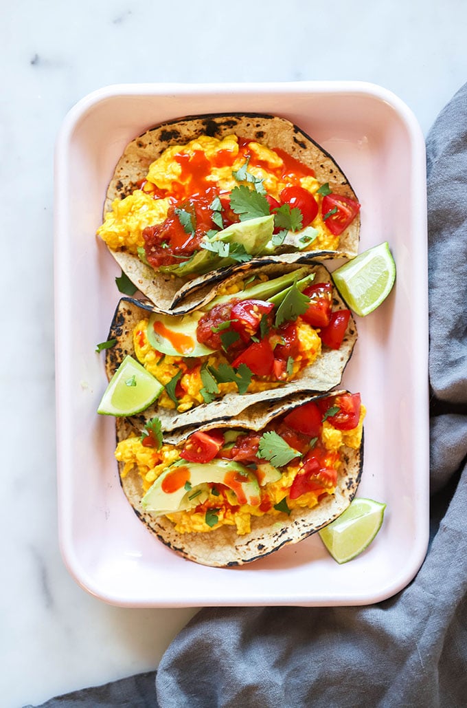 easy vegan breakfast tacos