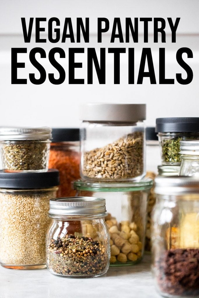 Vegan pantry essentials