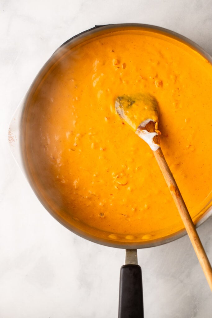 simmer tofu pumpkin curry