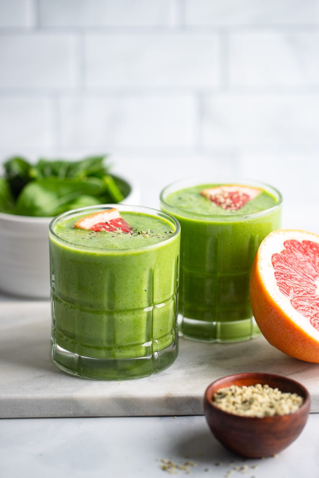 Healthy Grapefruit Green Smoothie Dietitian Debbie Dishes