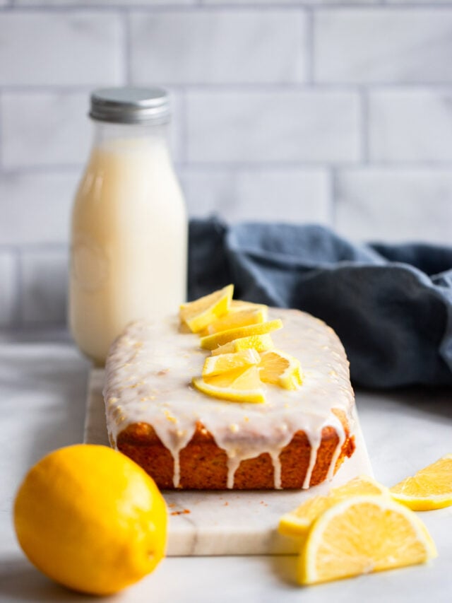 Vegan Lemon Loaf Cake Dietitian Debbie Dishes