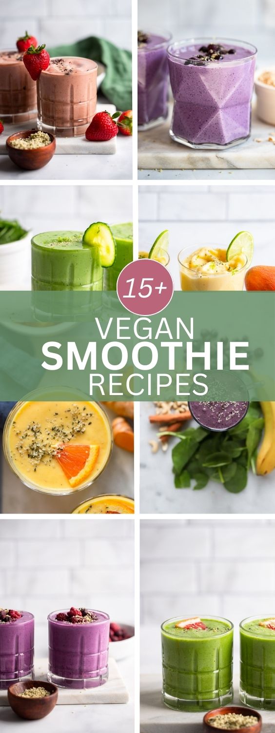 15+ Vegan Smoothie Recipes Dietitian Debbie Dishes