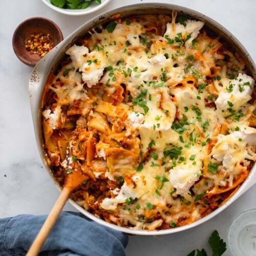 Electric Skillet Baked Lasagna – Health Craft