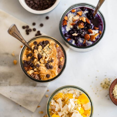 Vegan overnight oats batch prep: make them your way! - Vegan Family Kitchen