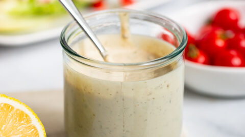 Tahini Caesar Dressing Tahini Caesar Dressing