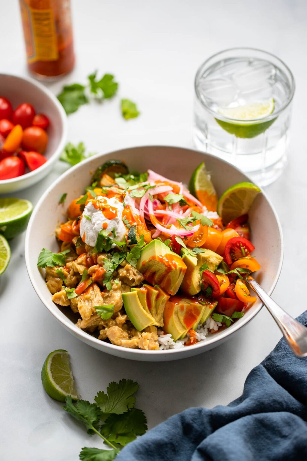 Vegan Tex Mex Bowls | Dietitian Debbie Dishes