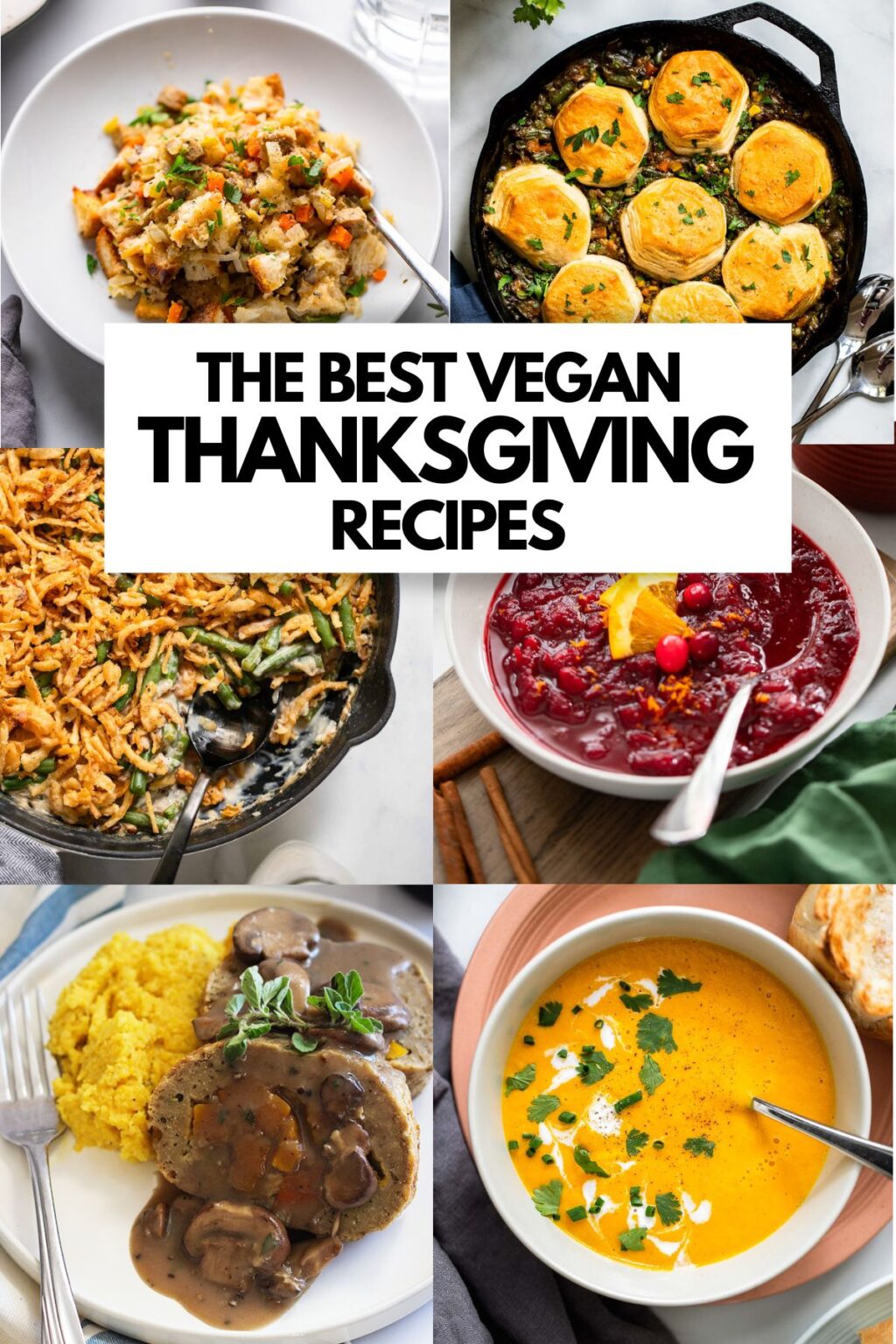 20+ Best Vegan Thanksgiving Recipes | Dietitian Debbie Dishes
