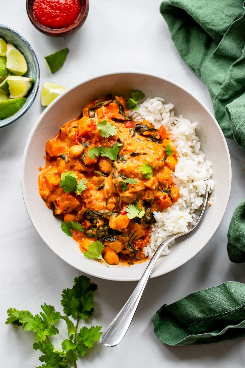 Sweet Potato Peanut Curry | Dietitian Debbie Dishes